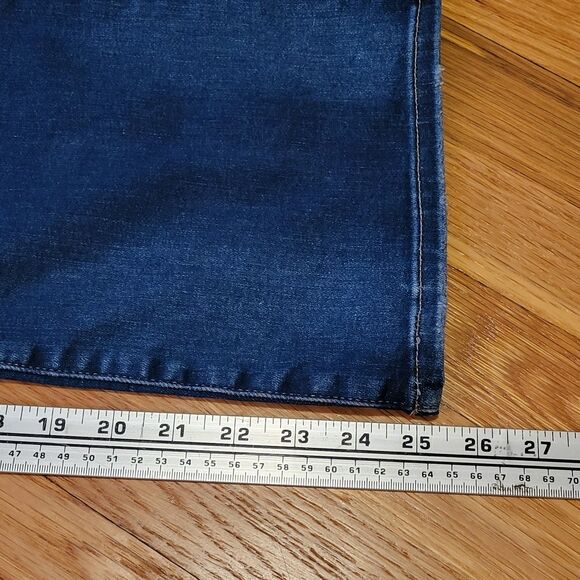Good American High-Rise "Always Fits" Boot Cut Blue Jean, Fits Sizes 6 to 12! - Picture 9 of 10